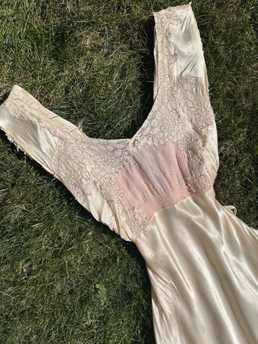 Vintage 1930s bias cut - vintage,