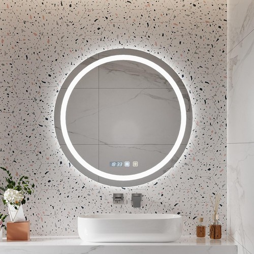 Round led bathroom - led,