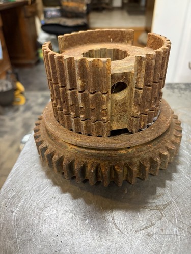 Vintage cast iron gear - 3/4",