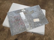 Genuine NOS Land Rover Series 348855 Seat Box Lid Centre Galvanised