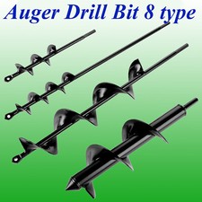 Auger Spiral Drill Bit Post