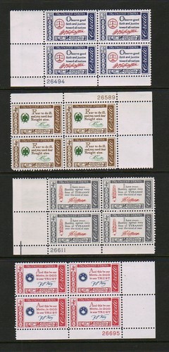 1960 commemorative plate block - 1960,