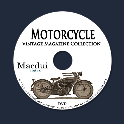 Motorcycle vintage magazine - vintage,
