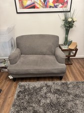 Sofa.com Snowdrop Loveseat – Grey Chinchilla Fabric