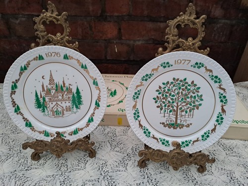 Spode christmas plates - plates, the