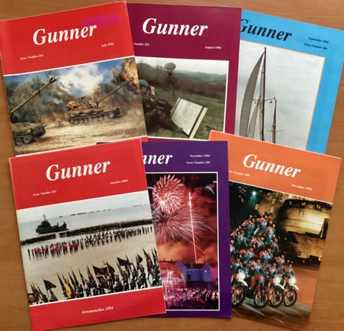 Gunner group 6 x - group, of
