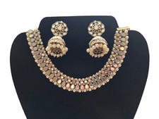 Kundan Pearl Choker Necklace