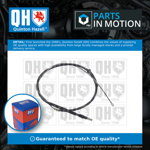 Handbrake cable fits renault - handbrake,