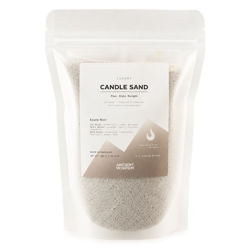 Fragranced candle sand - -, warm
