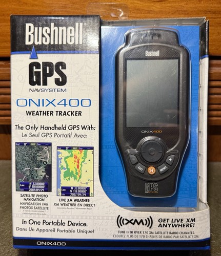 Bushnell gps onix 400 weather - bushnell,