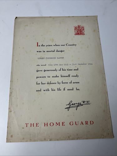 Original ww2 the home guard - ww2,