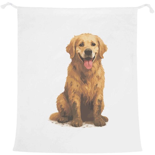 Happy golden retriever - golden,