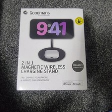 Goodmans 2 in 1 Magnetic Wireless Charging Stand iPhone/Apple Watch Airpods
