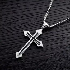 Silver Stainless Steel Black