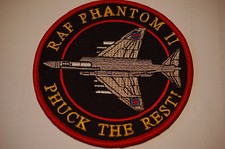 RAF Phantom II - 97mm Sew/Iron on Patch No385