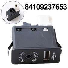For BMW 1 3 5 Series E60 E61 E81 E87 E90 E91 USB AUX In Socket Port Plug