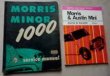 VINTAGE CAR MANUALS (2): MORRIS MINOR 1000 SERVICE MANUAL & MORRIS & AUSTIN MINI