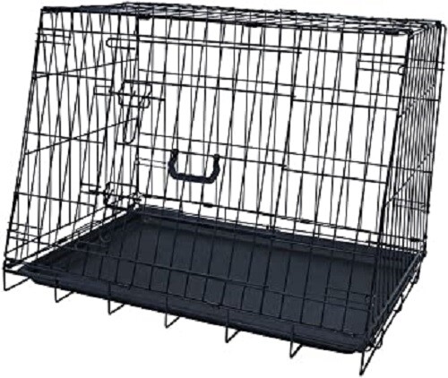 Collapsible car dog crate - collapsible,