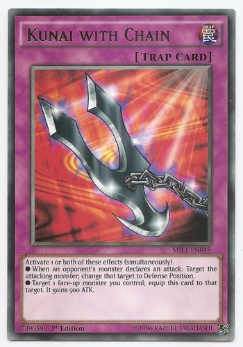 Kunai with chain - chain, mil1-en048