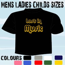 LOST IN MUSIC RETRO DESIGN DJ