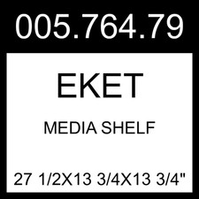 IKEA EKET Media Shelf