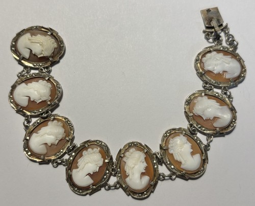 Vintage 800 silver cameo - 800,