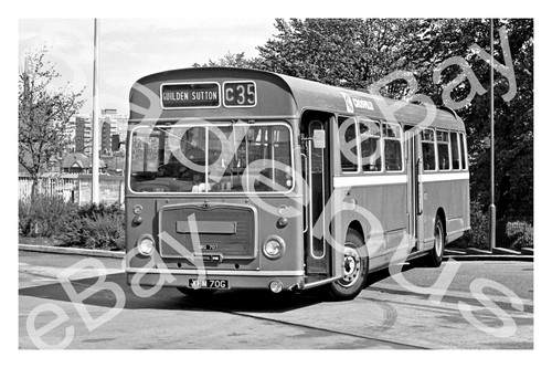 Bus photograph crosville - bus, nbc