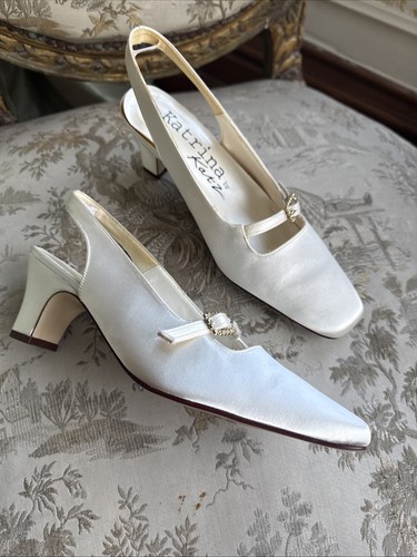 Vintage 1980s satin - vintage, mary