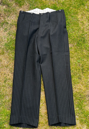 Vintage black morning stripe - vintage,