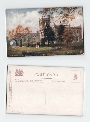 Vintage postcard bryncaerau - vintage,