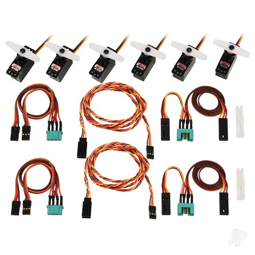 Multiplex complete servo set - servo,
