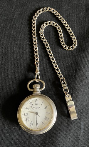 Timex chrome mechanical - chrome,