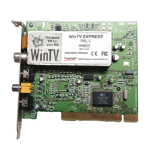 Hauppauge wintv express pal - wintv, pal-i
