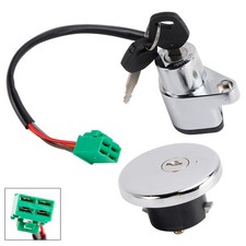 Ignition Key Lock Fuel Cap Set
