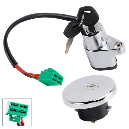 Ignition key lock - fuel, set