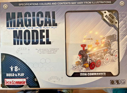 Iron commander magical model - iron, model"