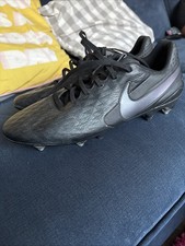 Nike Tiempo Legend VIII Kinetic SG men's football boots 9 UK black retro rare