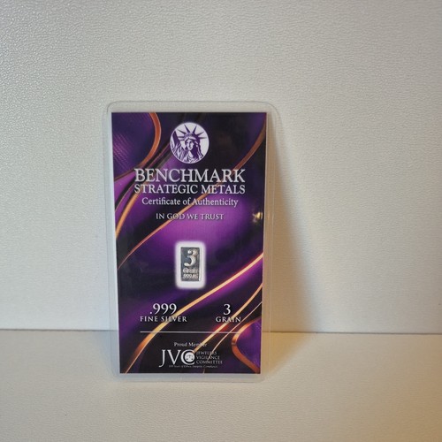 Grains 999fine silver bar - 3, .999fine