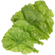 4Pcs Artificial Faux Lettuce