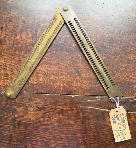 Antique braille brass - antique,