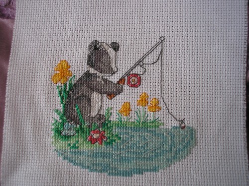 Completed cross stitch gone - 1,