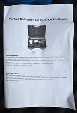 Ford 1.0 ltr Ecoboost timing tool and torque multiplier