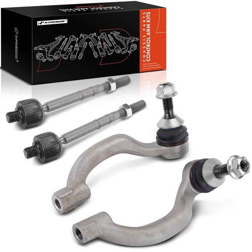 Tie rod end front - front, l+r