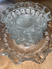 Fluted glass vintage - fluted,
