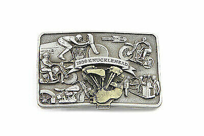Knucklehead engine belt buckle - engine,