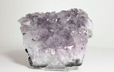 Large Crystal Brazilian Amethyst Natural Cluster + Stand 580g Grade AAA Ref #11