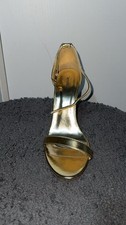 Gold High Heels Size 4 Pretty
