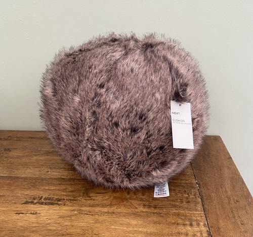 Next cushion faux fur ball - cushion,
