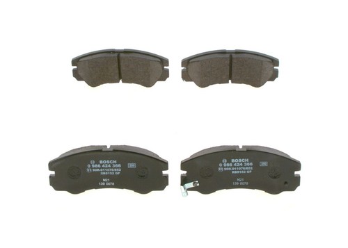 0986424366 brake pad set - 0986424366, disc