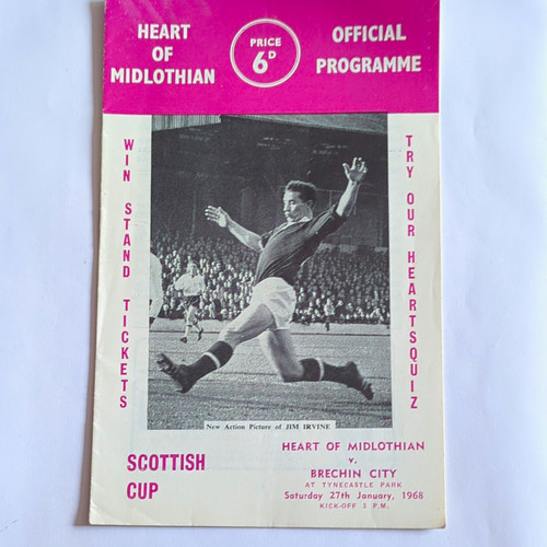 1968 heart midlothian - midlothian, v